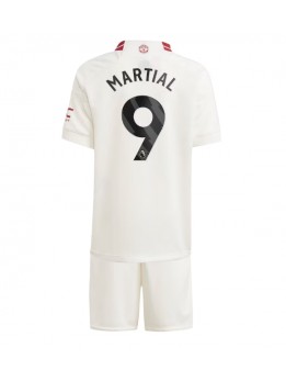 Otroški Nogometna dresi replika Manchester United Anthony Martial #9 Tretji 2023-24 Kratek rokav (+ hlače)